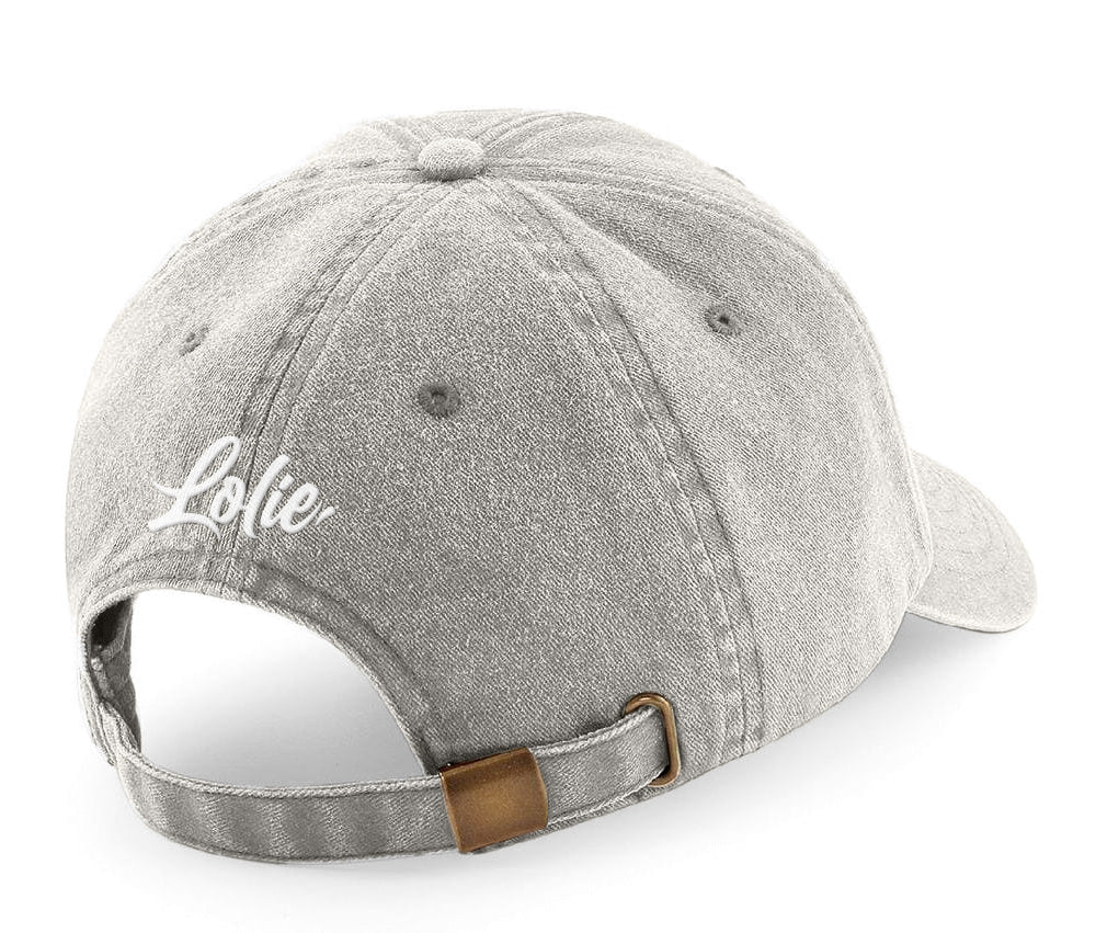 Vintage Crowned Diamond - Grey