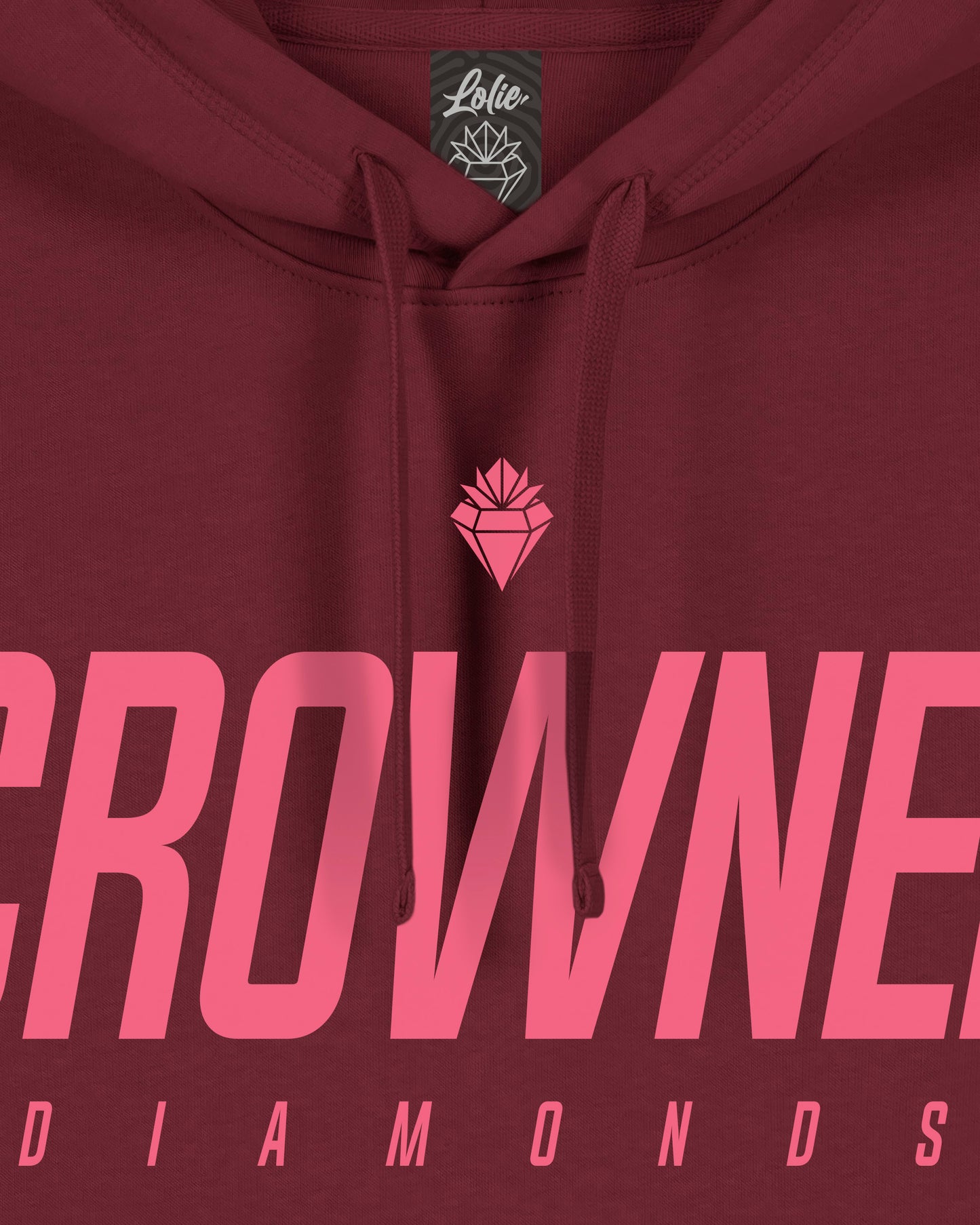 Crowned Diamonds Team - Burgundy