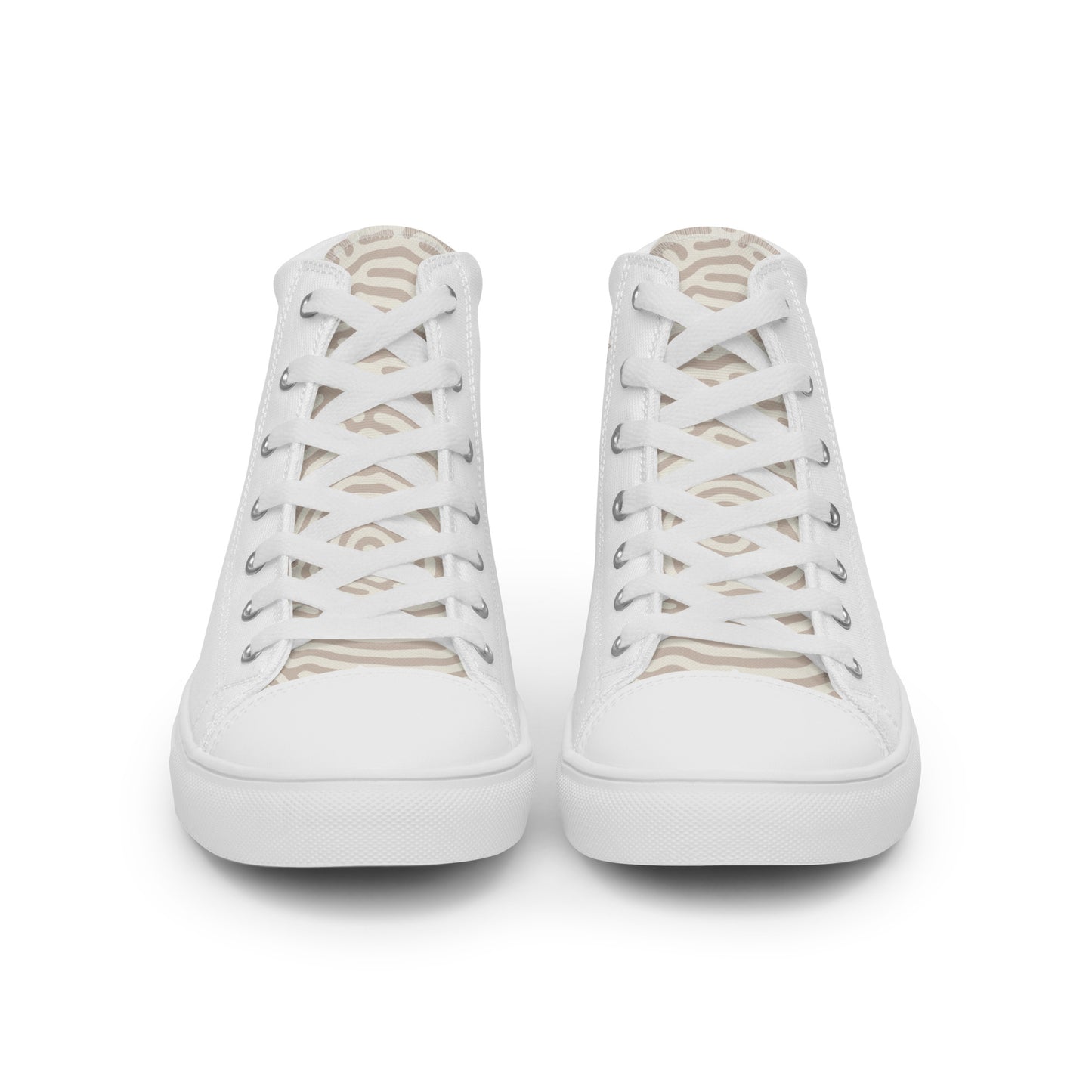 Crowned Diamond Men’s high top canvas shoes
