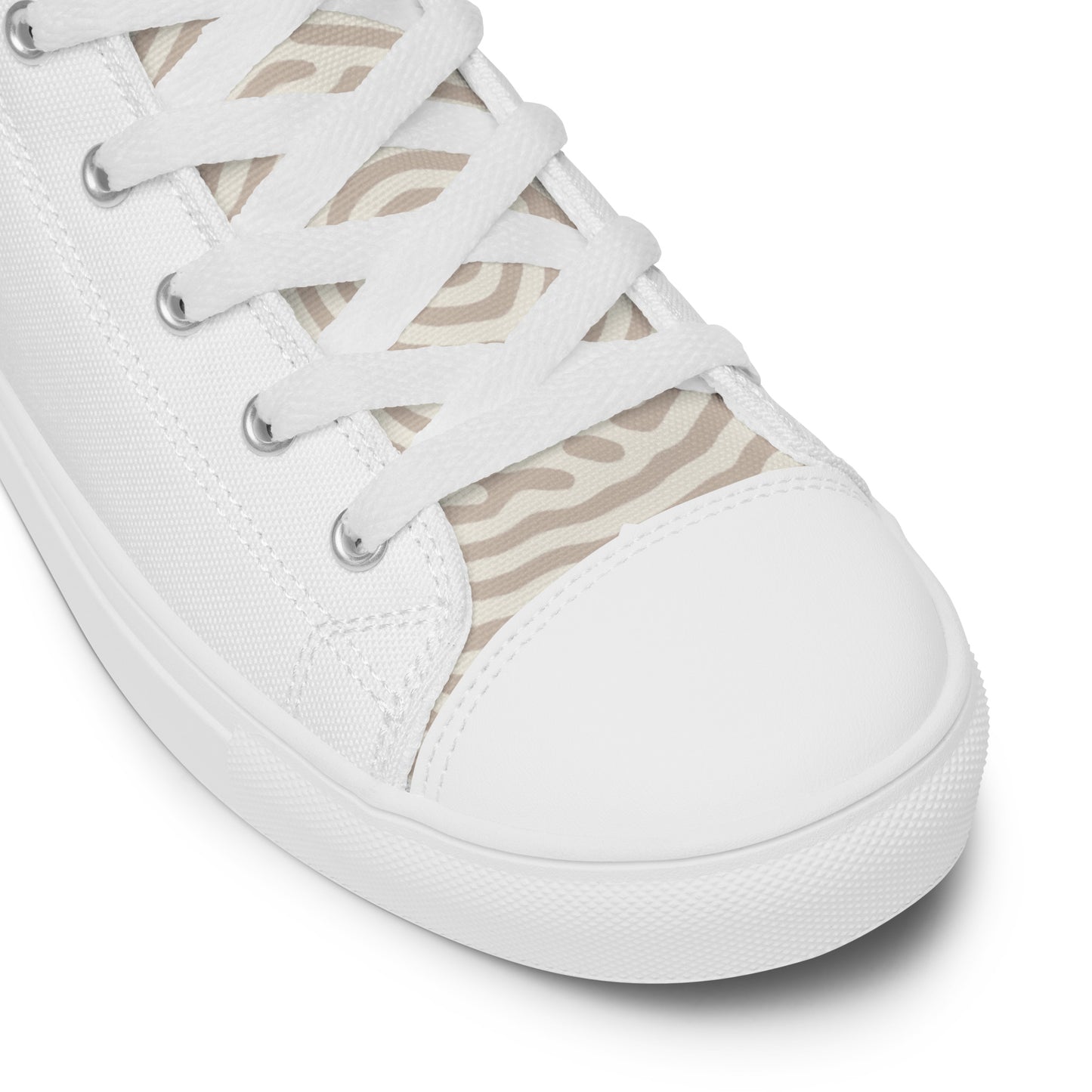 Crowned Diamond Men’s high top canvas shoes