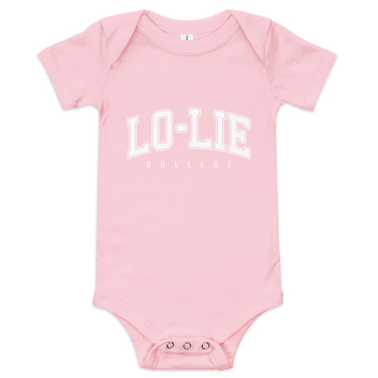 (+Colors) Lo-Lie College Baby short sleeve one piece