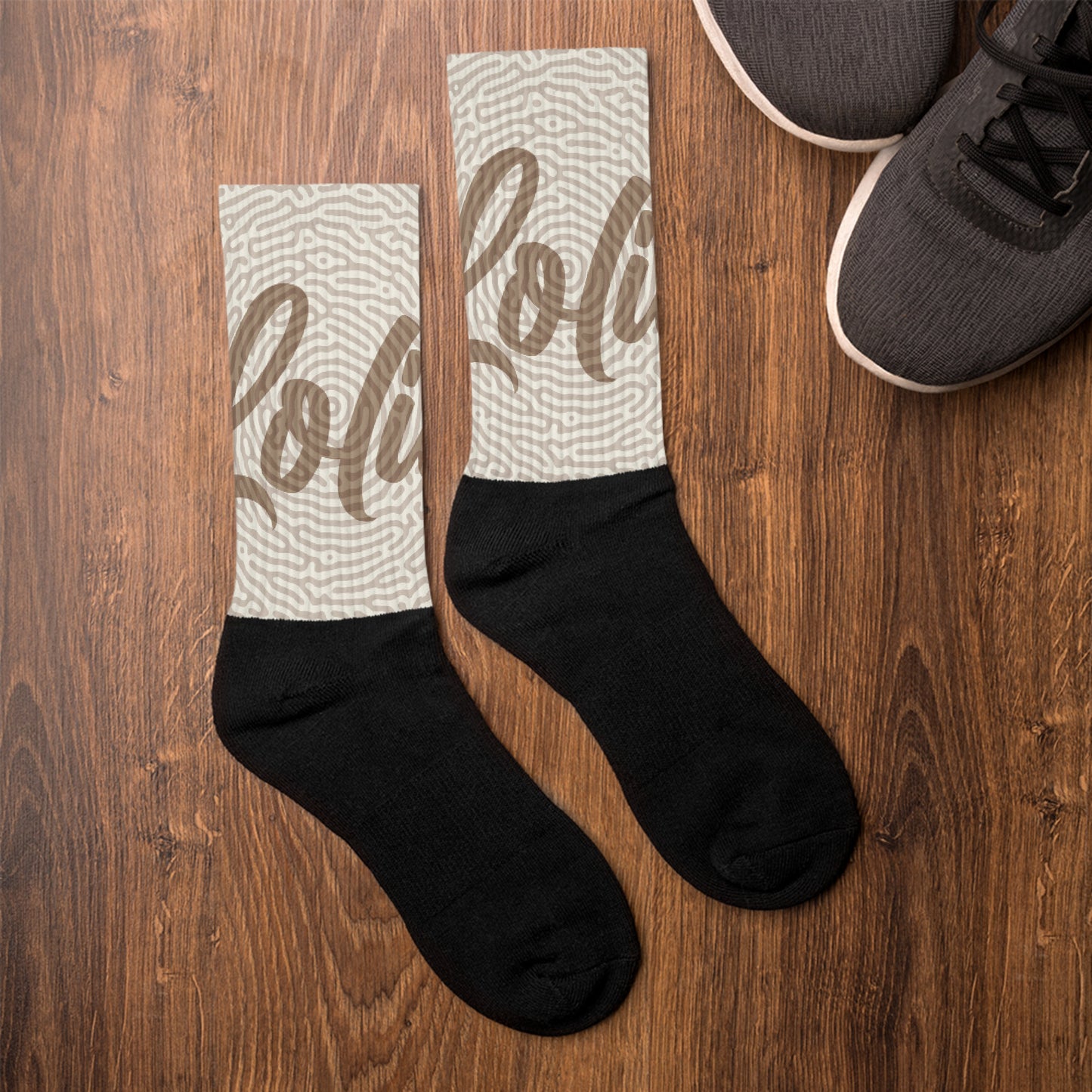 Logo Texture 1 Socks