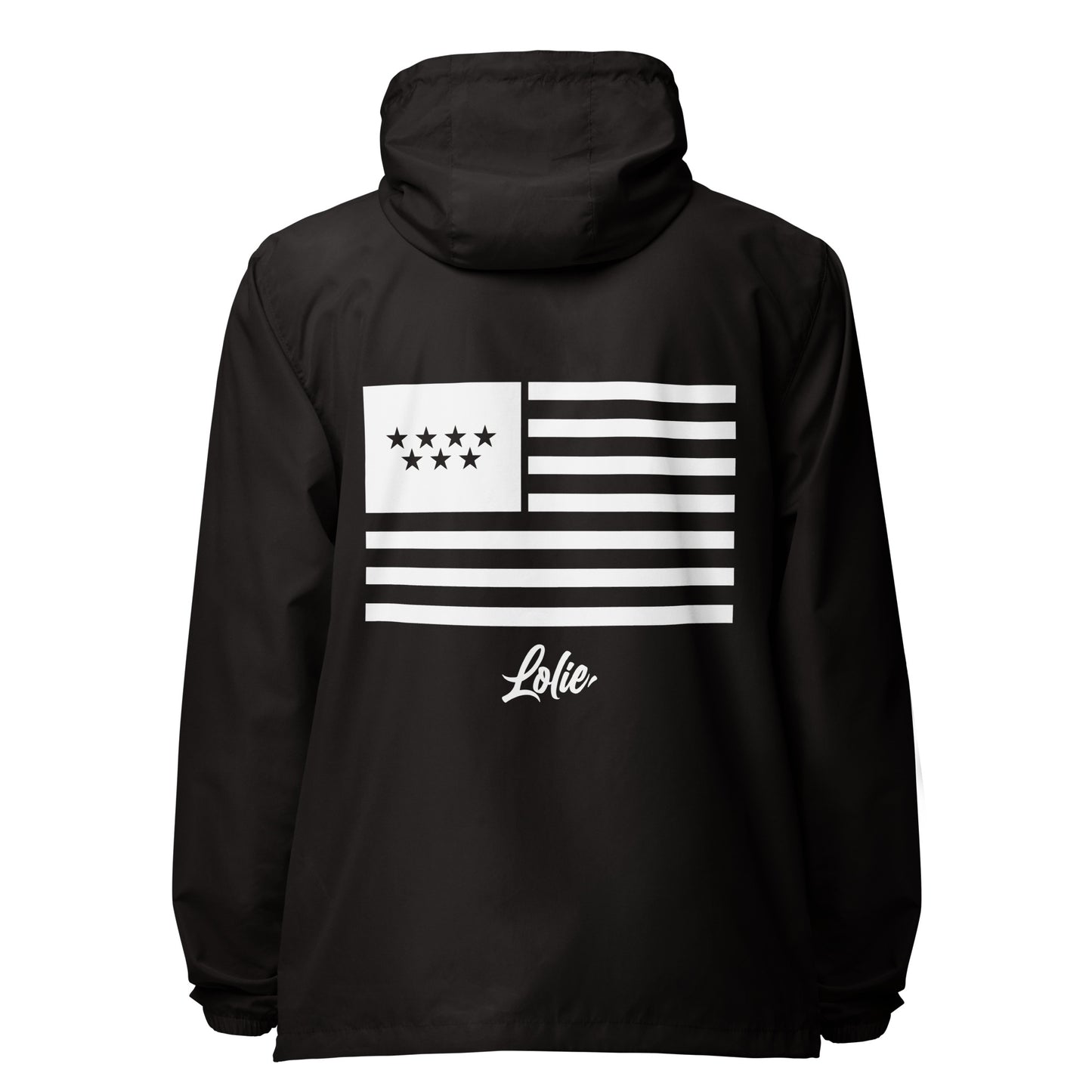 Diamond & Flag Unisex lightweight zip up windbreaker