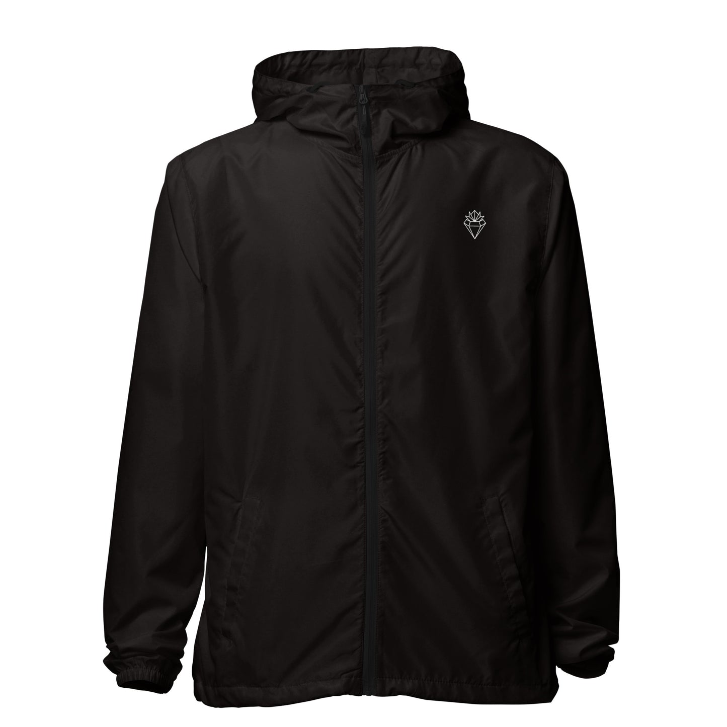 Diamond & Flag Unisex lightweight zip up windbreaker