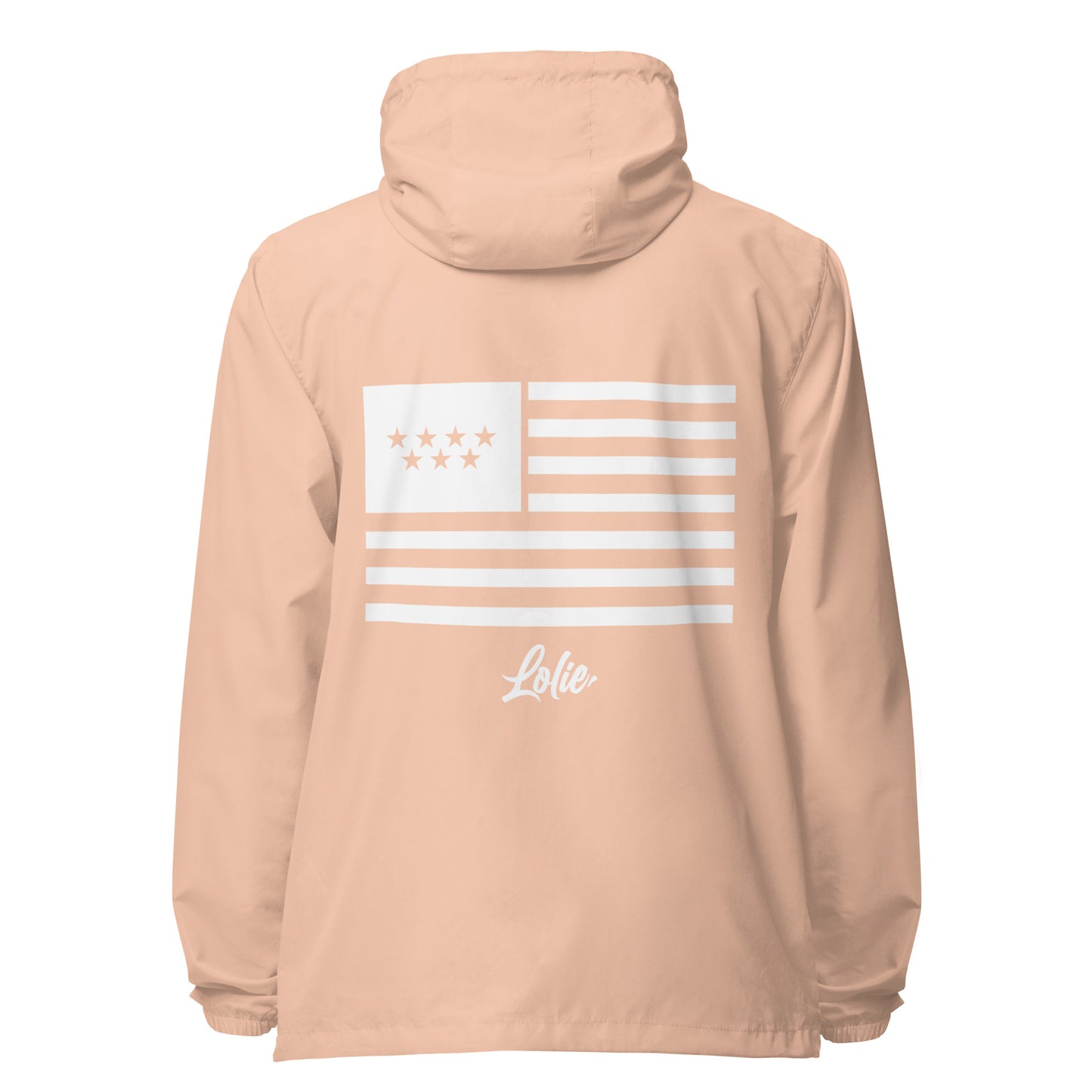 Diamond & Flag Unisex lightweight zip up windbreaker