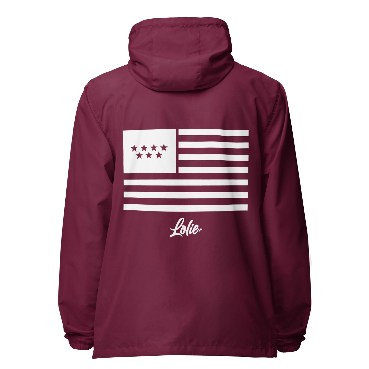 Diamond & Flag Unisex lightweight zip up windbreaker