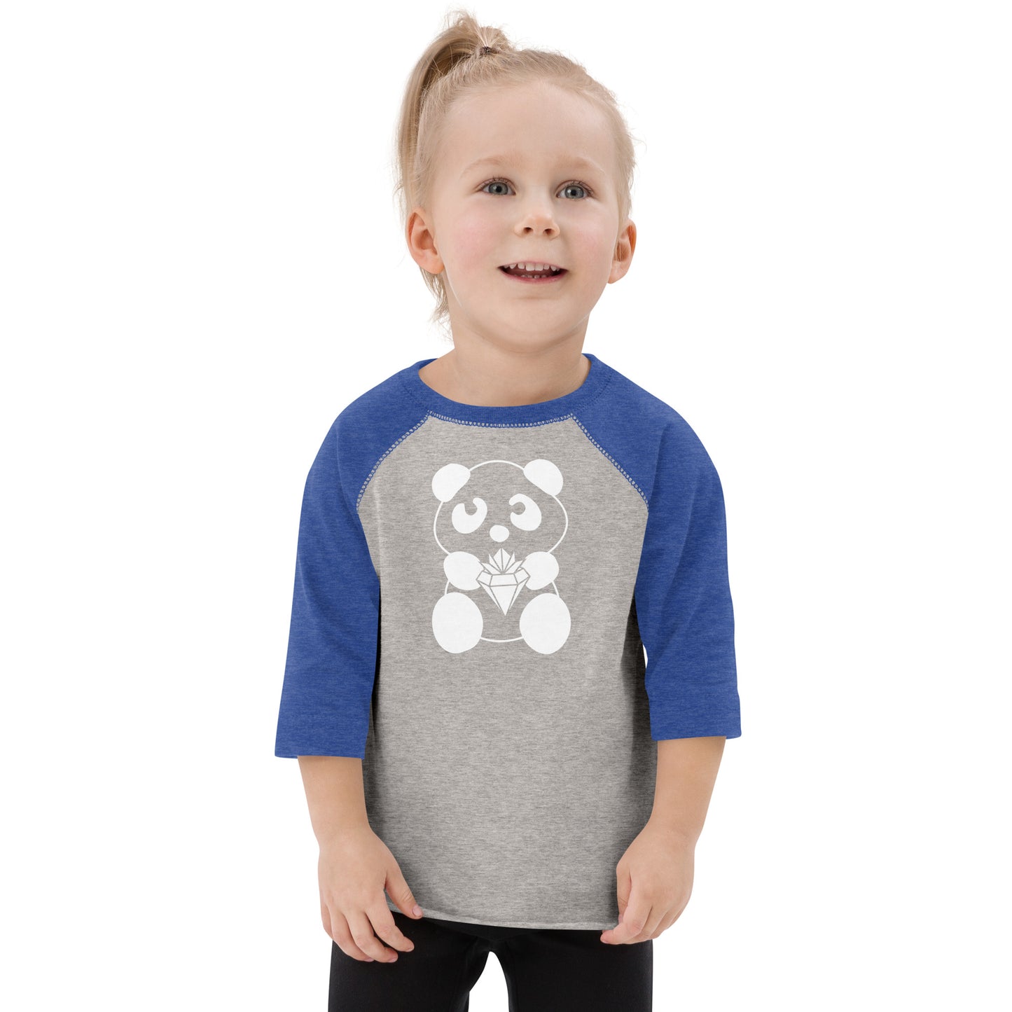 Panda Toddler baseball shirt