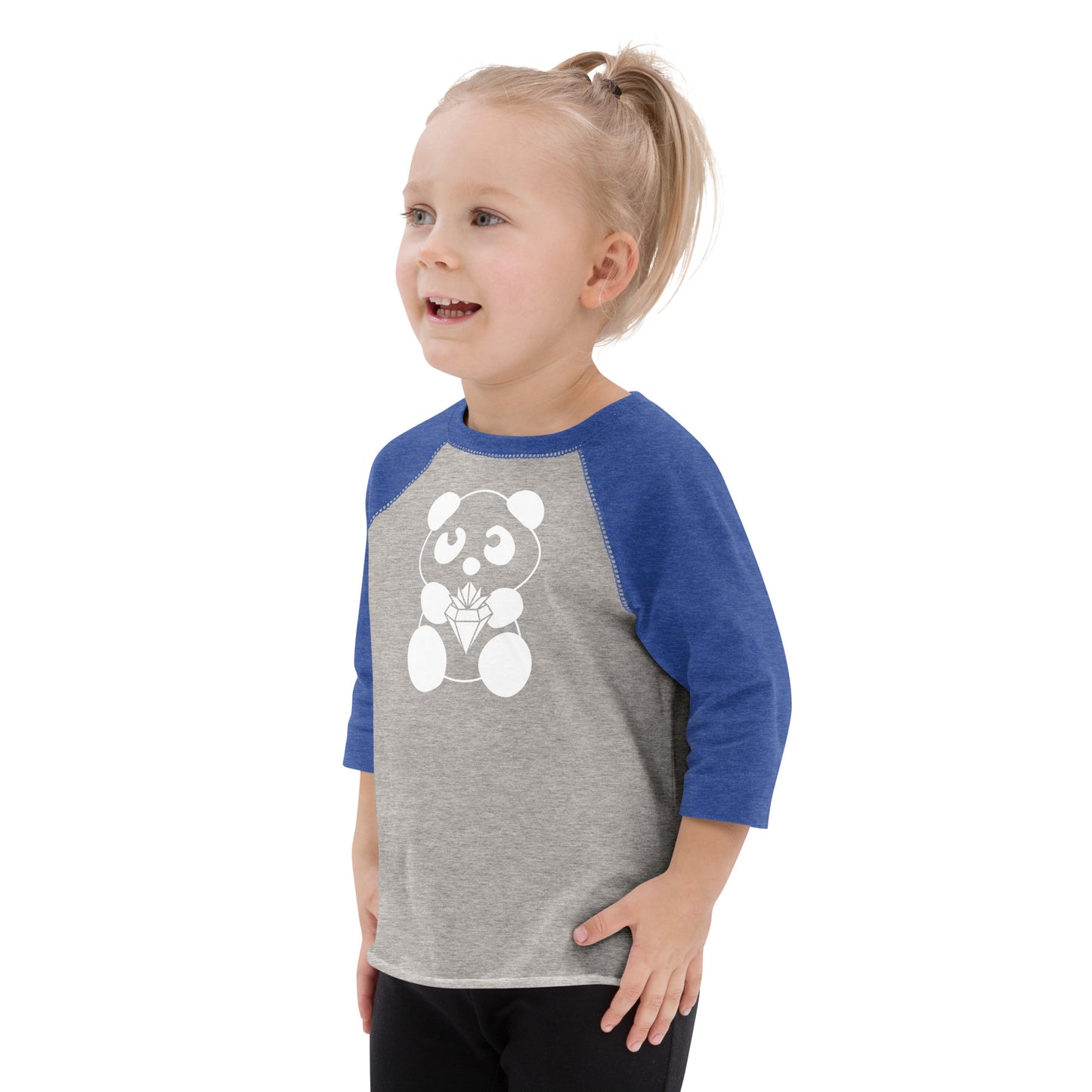 Panda Toddler baseball shirt