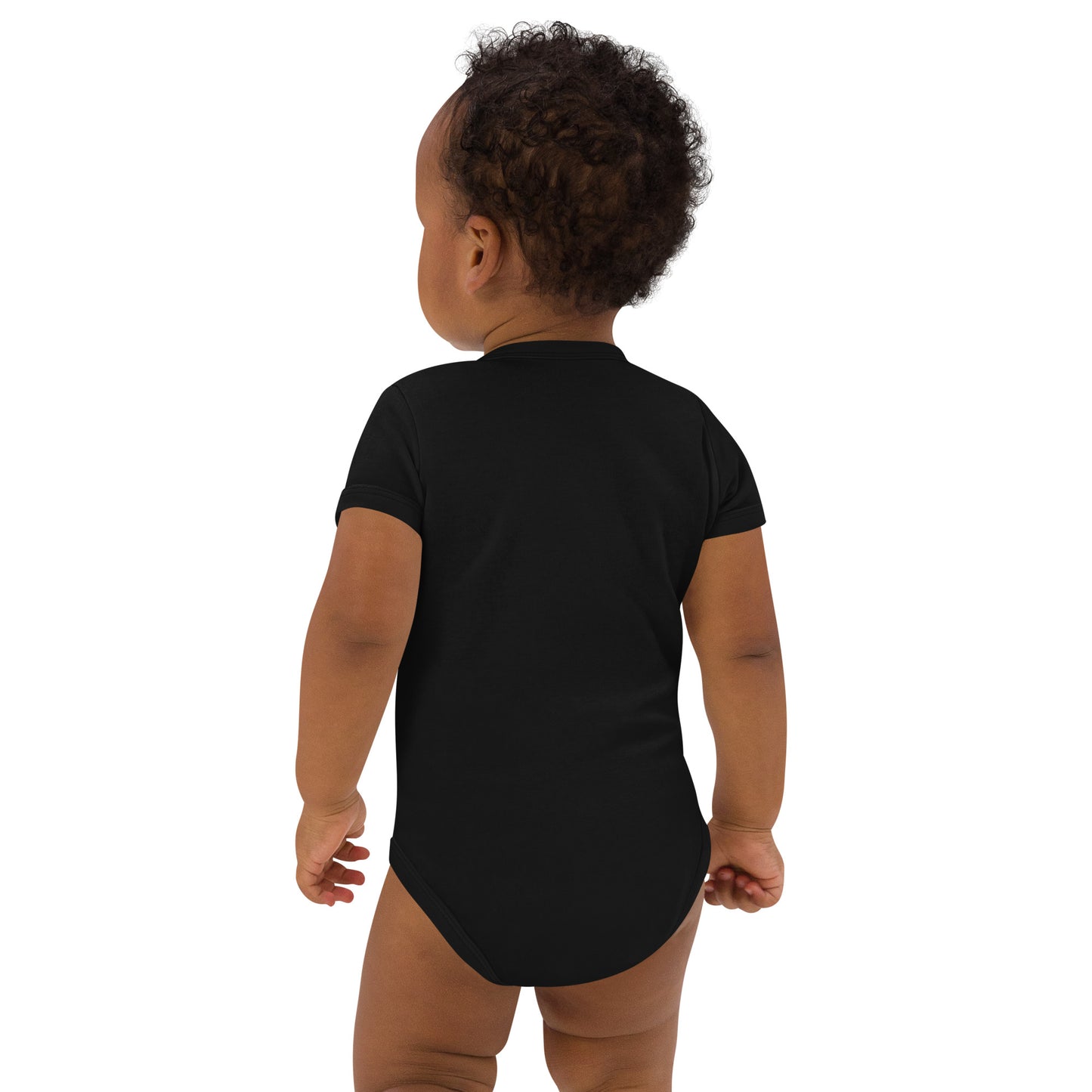 Crowned Diamond Organic cotton baby bodysuit