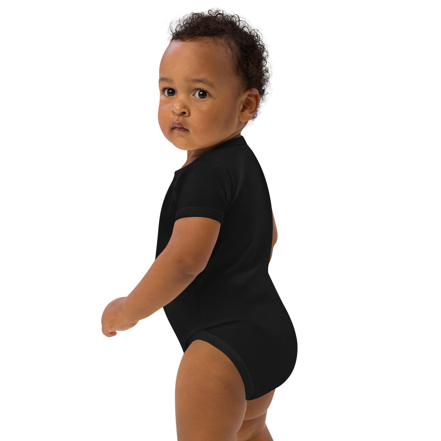 Crowned Diamond Organic cotton baby bodysuit