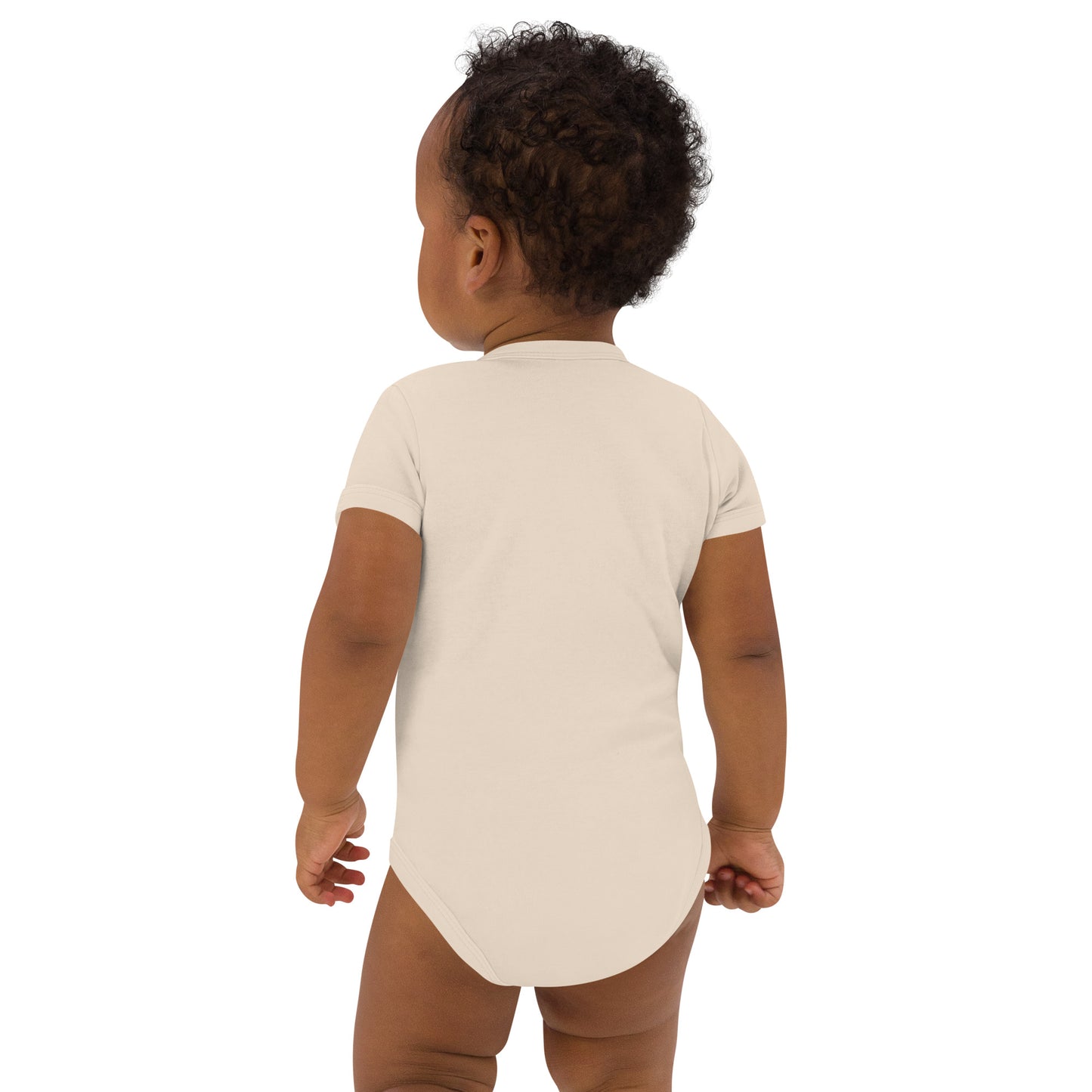 Crowned Diamond Organic cotton baby bodysuit