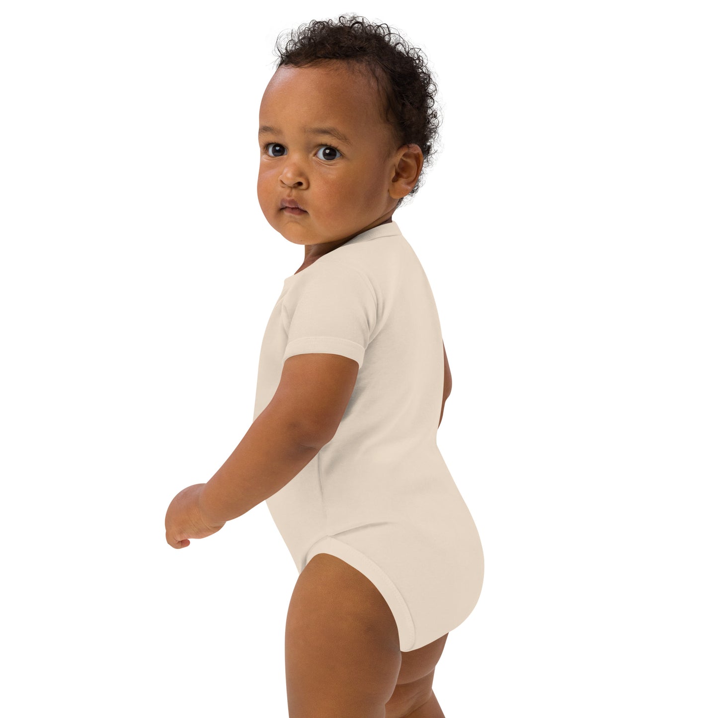 Crowned Diamond Organic cotton baby bodysuit