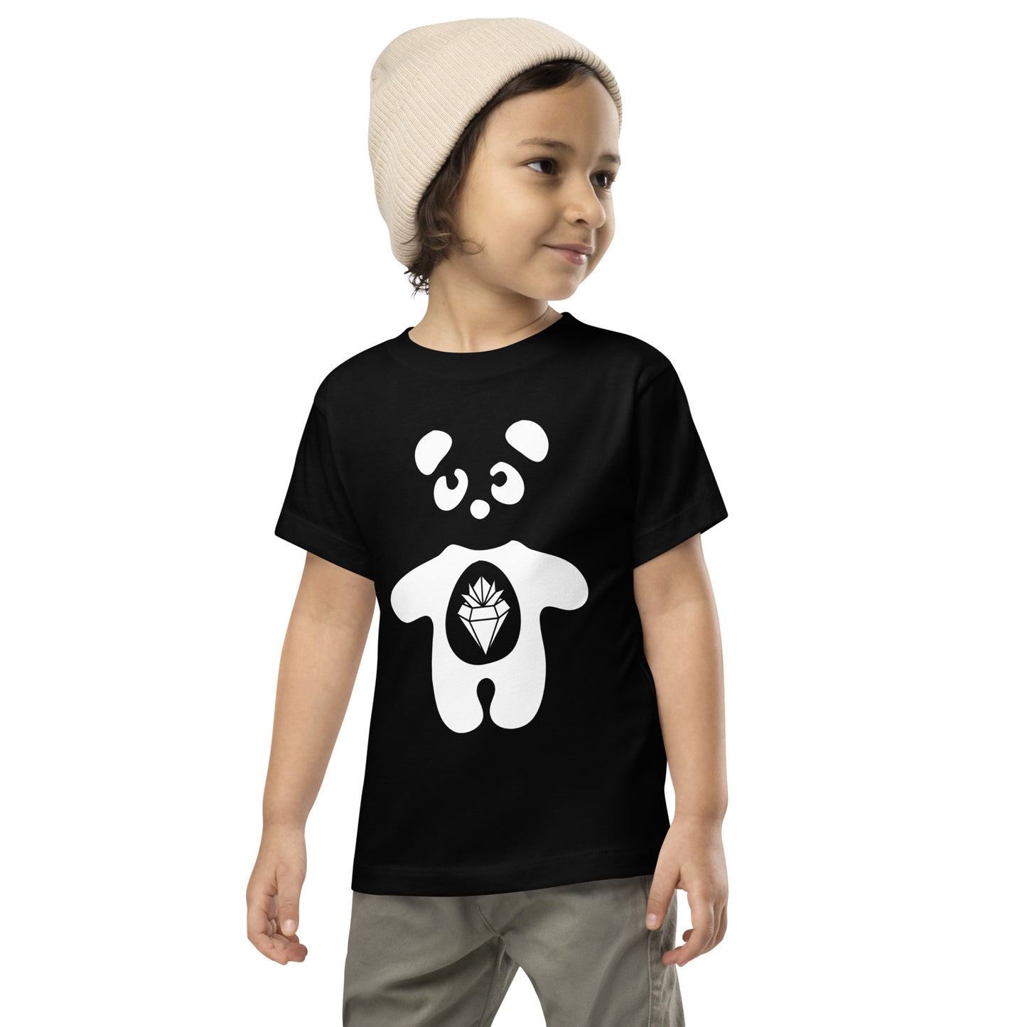 Panda Toddler Short Sleeve Tee